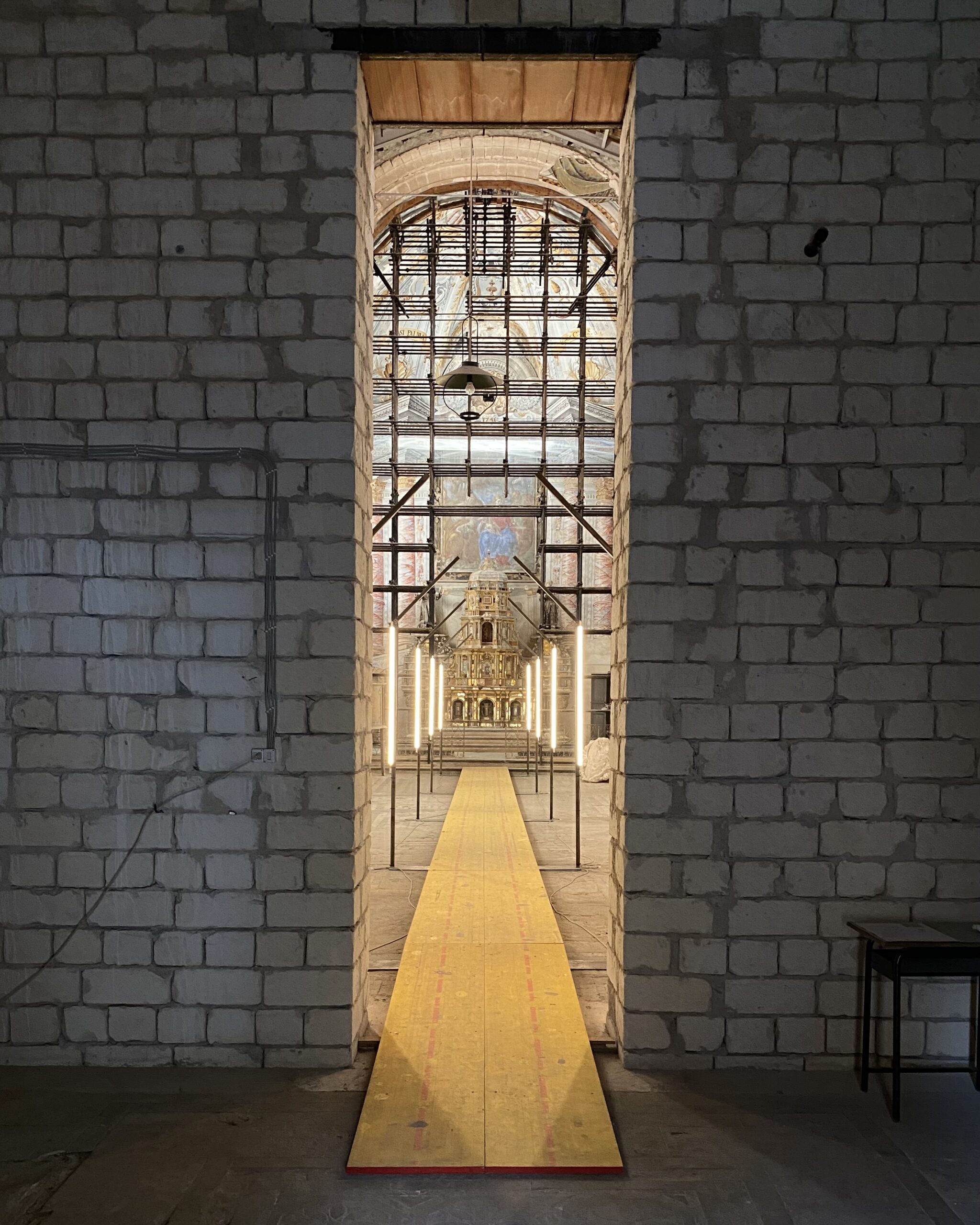 5. Luce per un cantiere - Chiesa di Sant’Anna, Modica