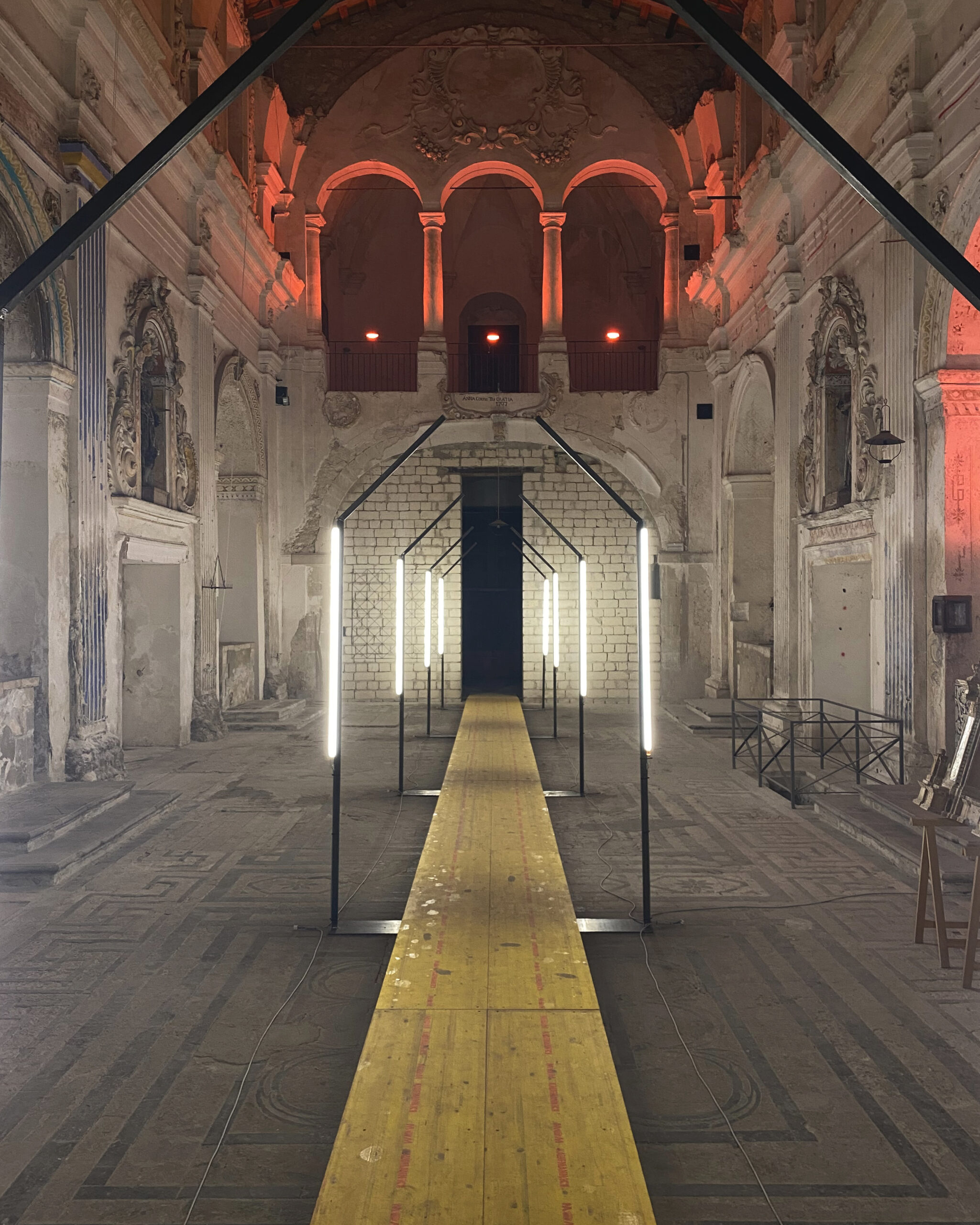 6. Light for a Construction Site – Sant’Anna Church, Modica